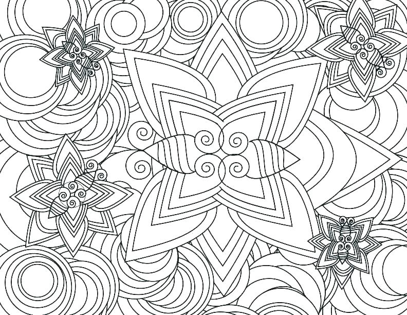 792x612 Cool Printable Abstract Coloring Pages Abstract Printable Coloring