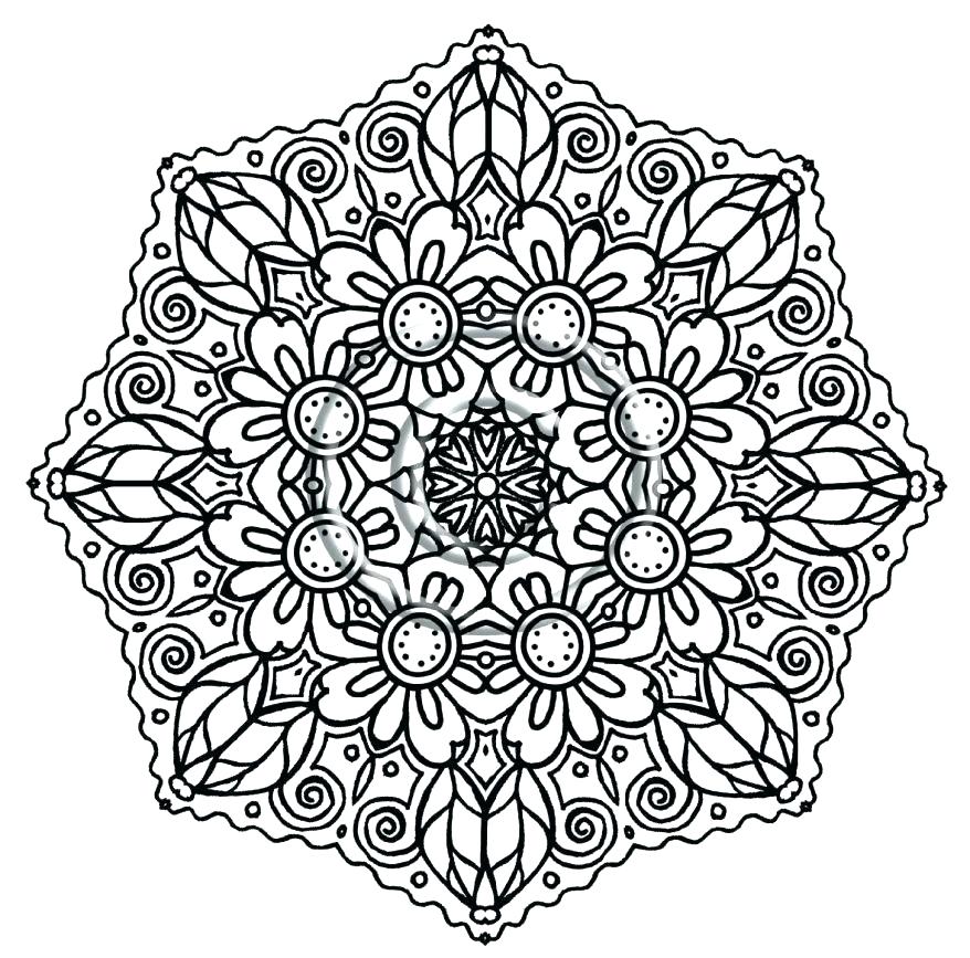 878x867 Difficult Coloring Pages Christmas Kids Coloring Intricate