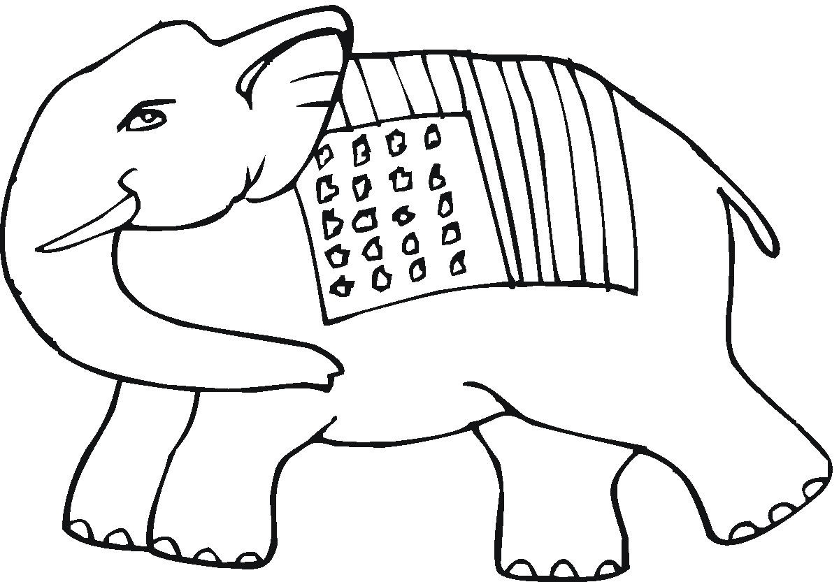 1200x833 Printable Elephant Coloring Pages For Picture