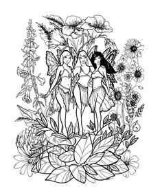 236x278 Detailed Coloring Pages For Adults Here Is A Very Detailed Fairy