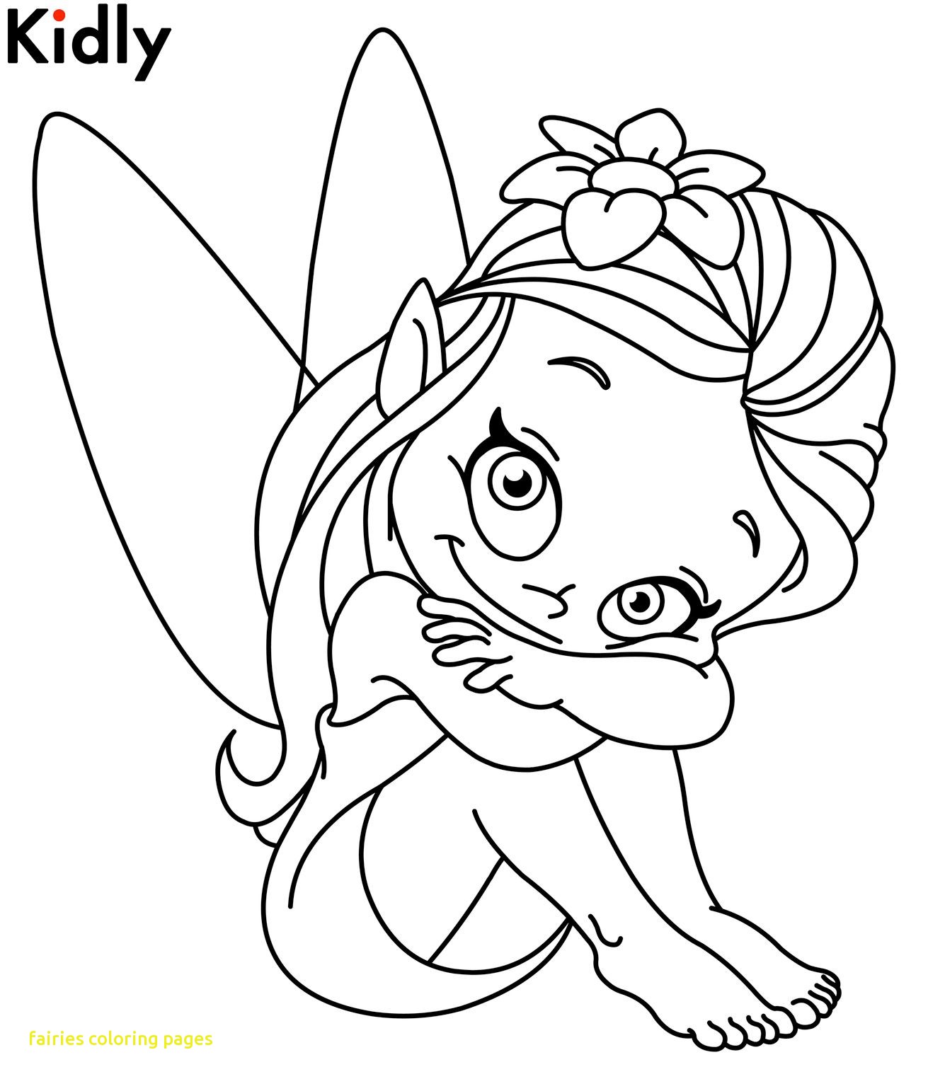 1311x1525 Fairies Coloring Pages