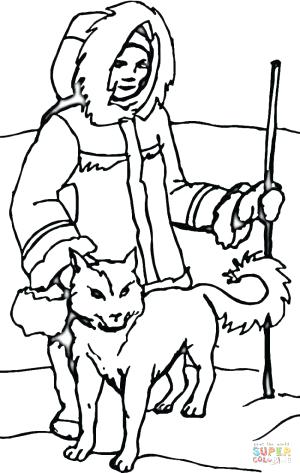 300x473 Eskimo Coloring Page Coloring Pages Coloring Pages Printable