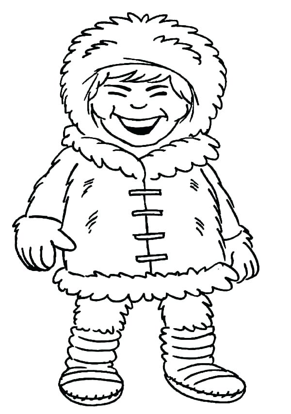 600x854 Eskimo Coloring Page Introducing Coloring Page Girl Laughing Out
