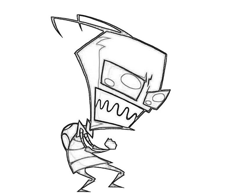 800x667 Invader Zim Warm Surfing