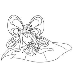 236x236 Fairy Coloring Pages For Kids