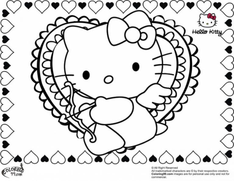 768x595 Day Spiderman Coloring Pages Fresh Hello Kitty