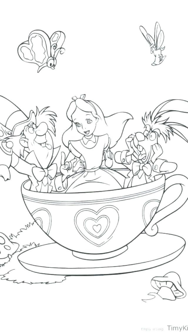 640x1136 Iphone Coloring Pages Coloring Sheet In Wonderland Coloring