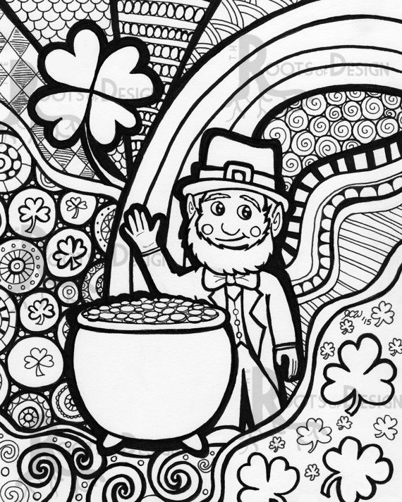 Irish Coloring Pages For Adults at GetDrawings | Free download