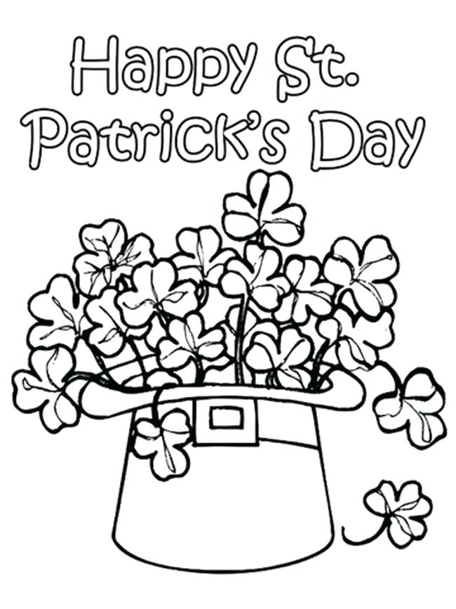 650x867 Printable St Day Coloring Pages St Day Printable St Day Coloring