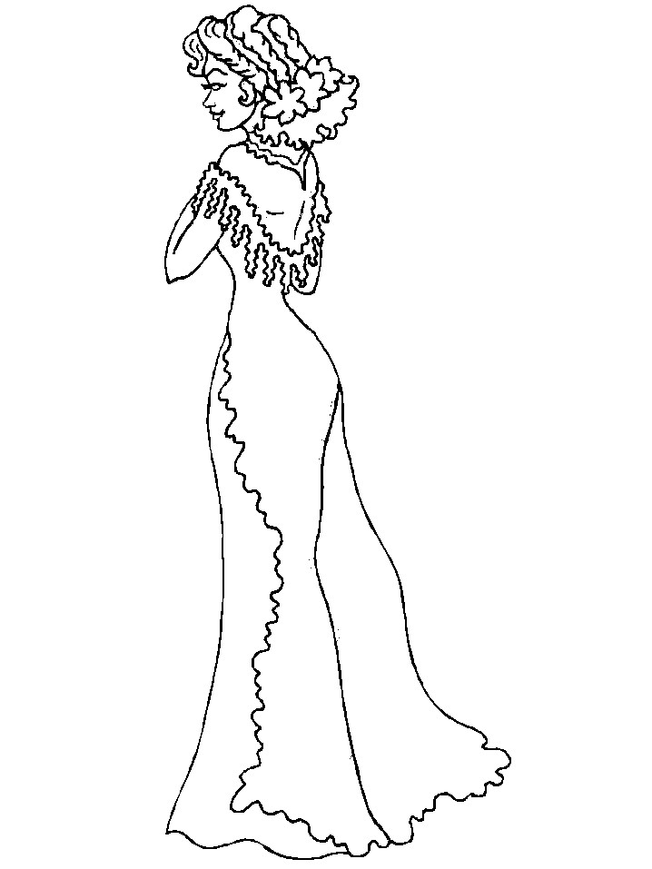 718x957 Irish Princess Coloring Pages Girl Book