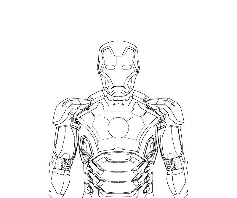 800x667 Iron Man Coloring Pages