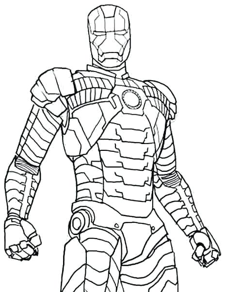 464x600 Iron Man Coloring Pages Superhero Iron Man Coloring Pages Free