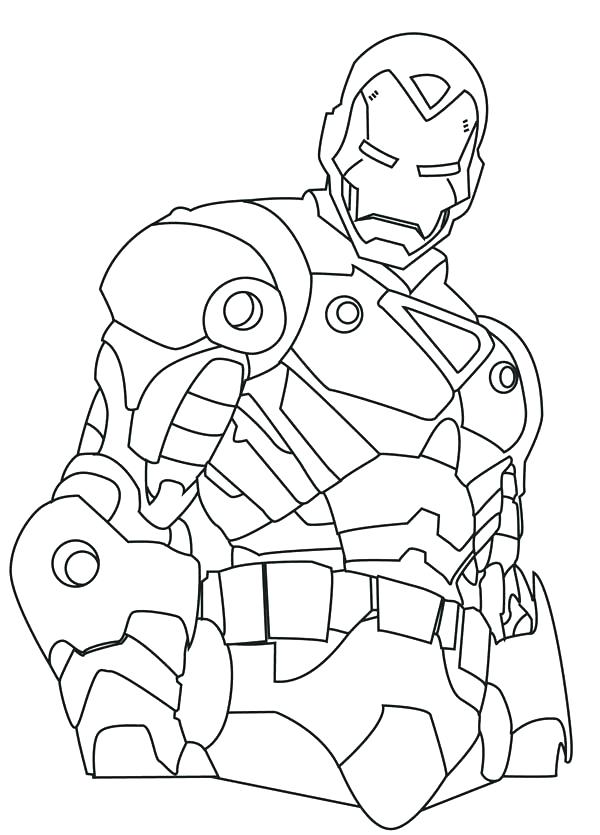 600x835 Iron Man Coloring Pages War Machine Coloring Pages How To Draw