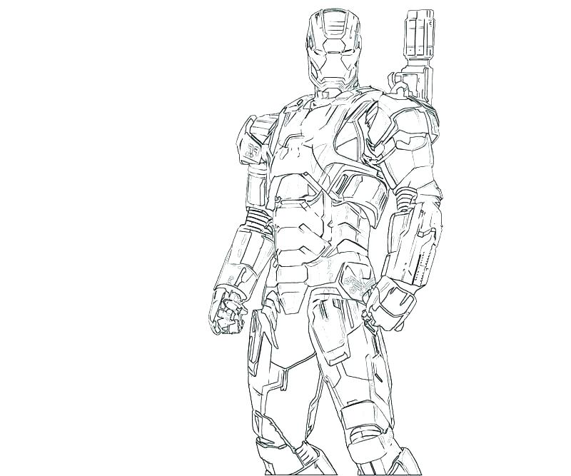 800x667 Iron Man Coloring Page Icontent