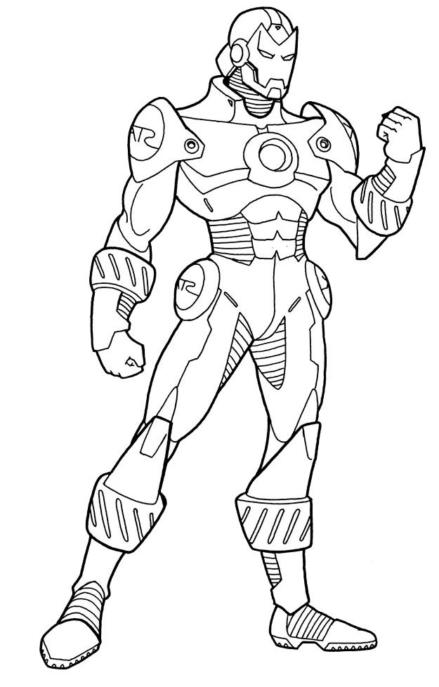 625x978 Iron Man Coloring Pages Free Iron Man Coloring Pages Free