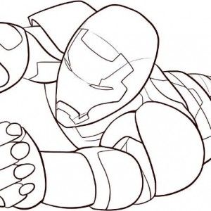 300x300 Free Flying Iron Man Coloring Page Coloring Pages