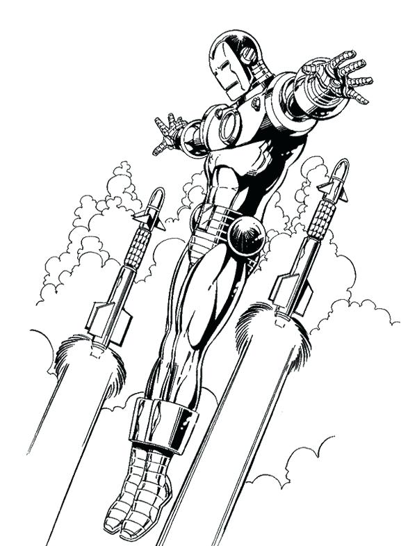 600x785 Iron Man Color Page Iron Man Flying Coloring Page Iron Man