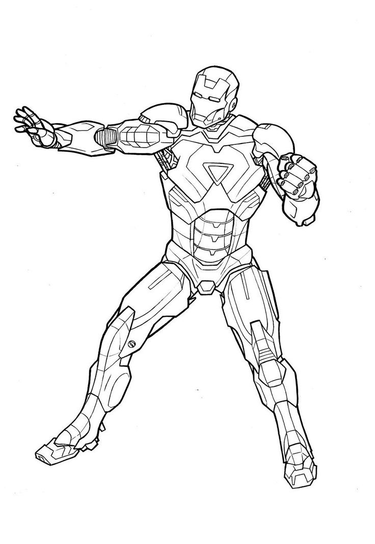736x1069 Staggering Iron Man Coloring Pages Download Free To Print