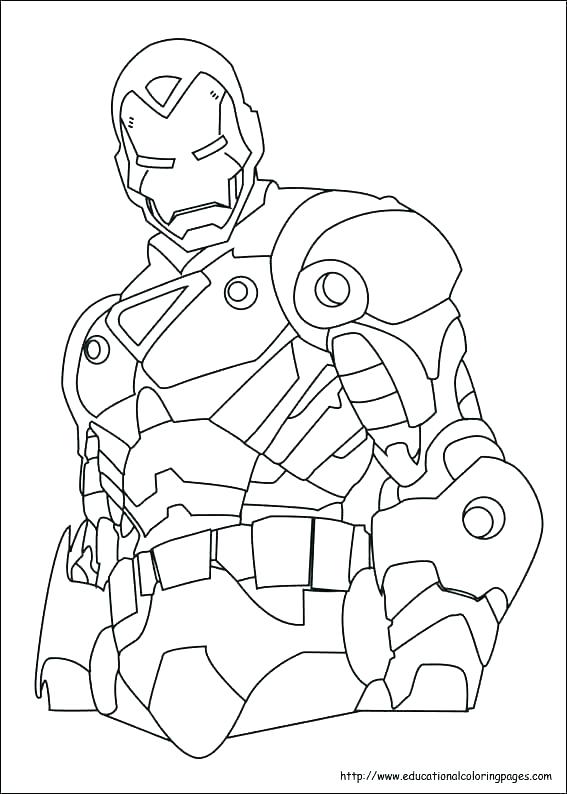 567x794 Iron Man Coloring Pages Online Iron Man Coloring Pages Online Iron