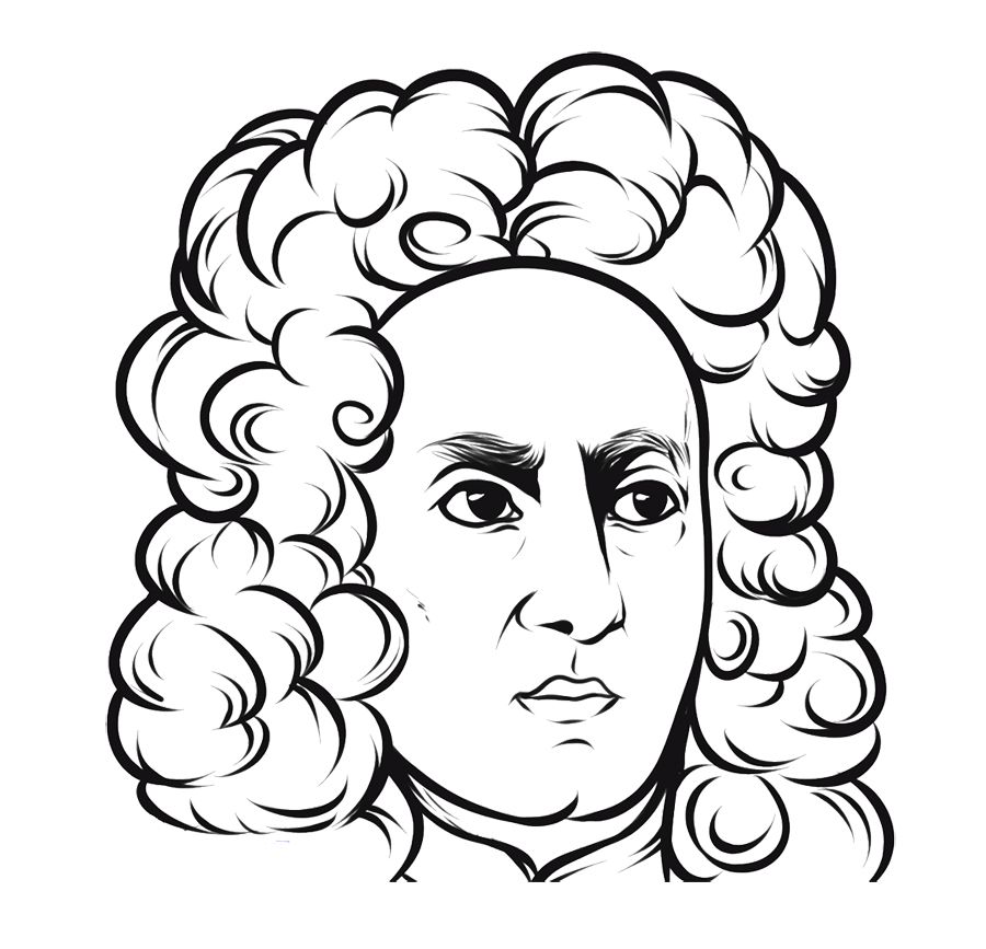 900x867 Face Angry Isaac Newton Coloring Page For Kids Kids Coloring