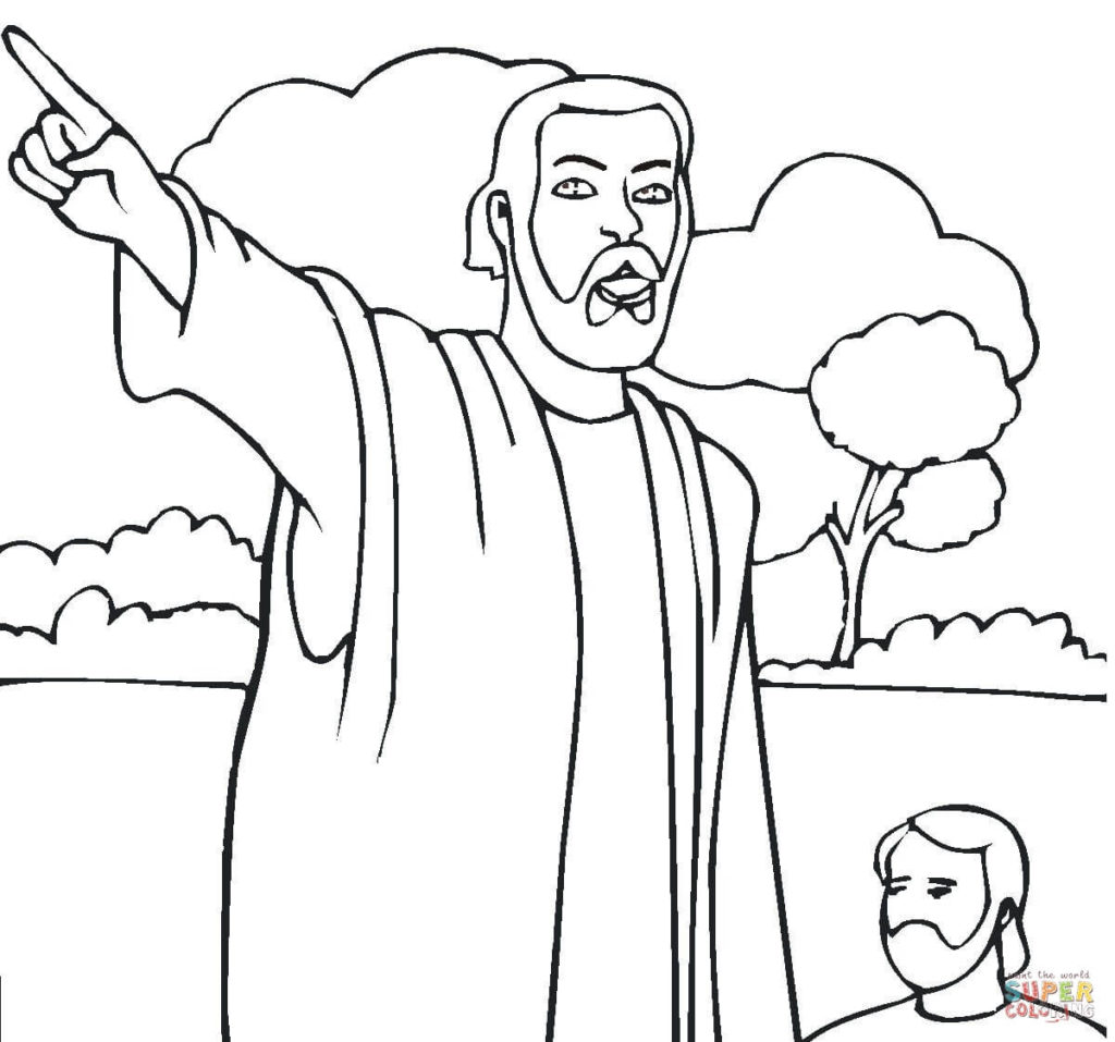 1024x957 Isaiah Coloring Page Free Printable Pages Inside