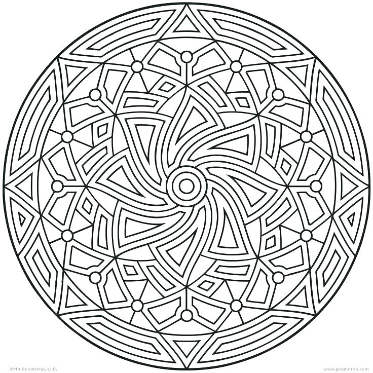 736x736 Geometric Patterns Coloring Pages Coloring Geometric Shapes
