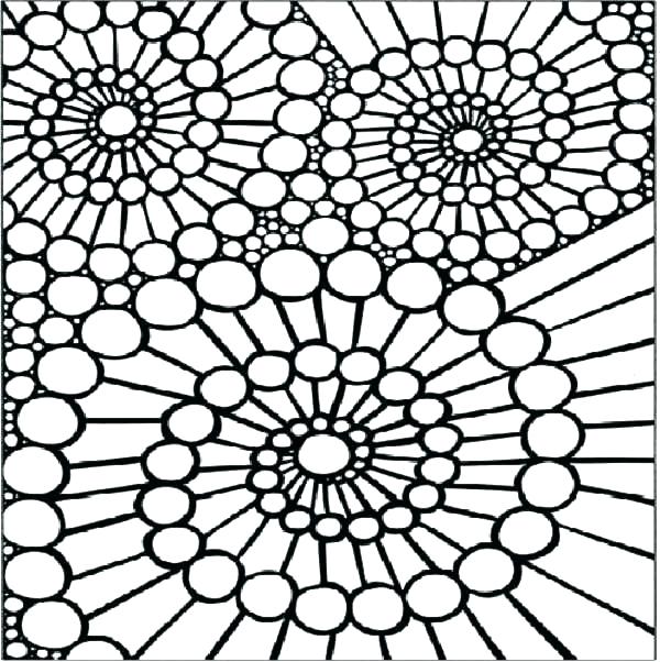 600x602 Geometric Patterns Coloring Pages Free Geometric Coloring Pages