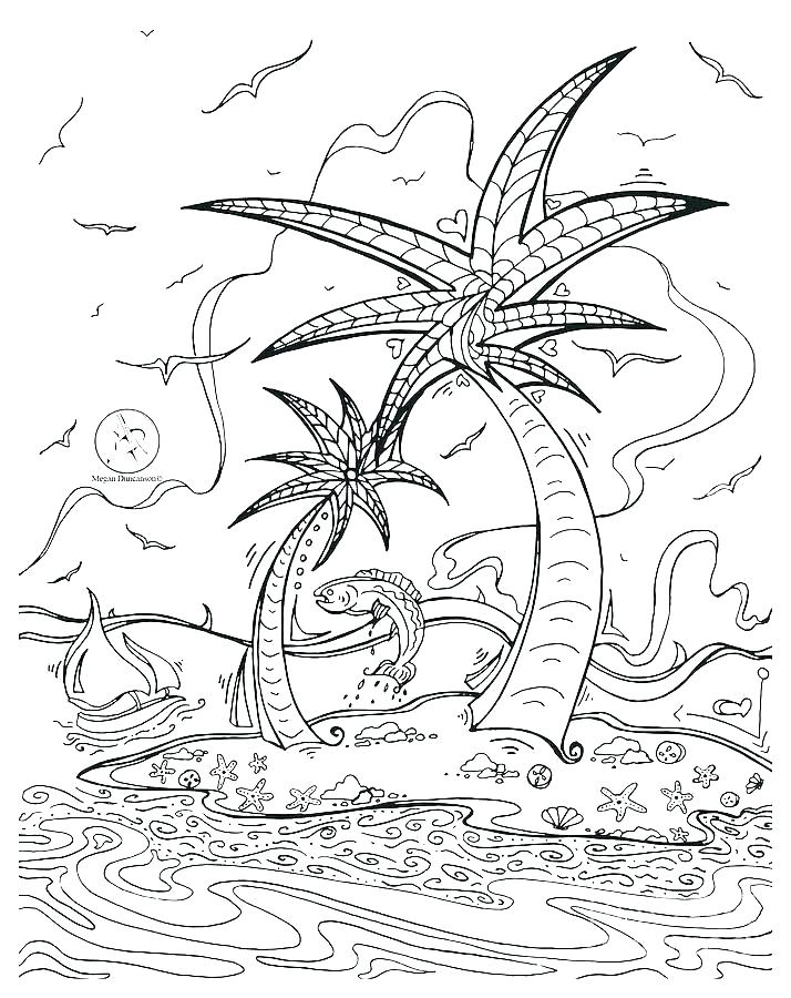 714x900 Rainforest Coloring Page Tropical Coloring Pages Island Coloring