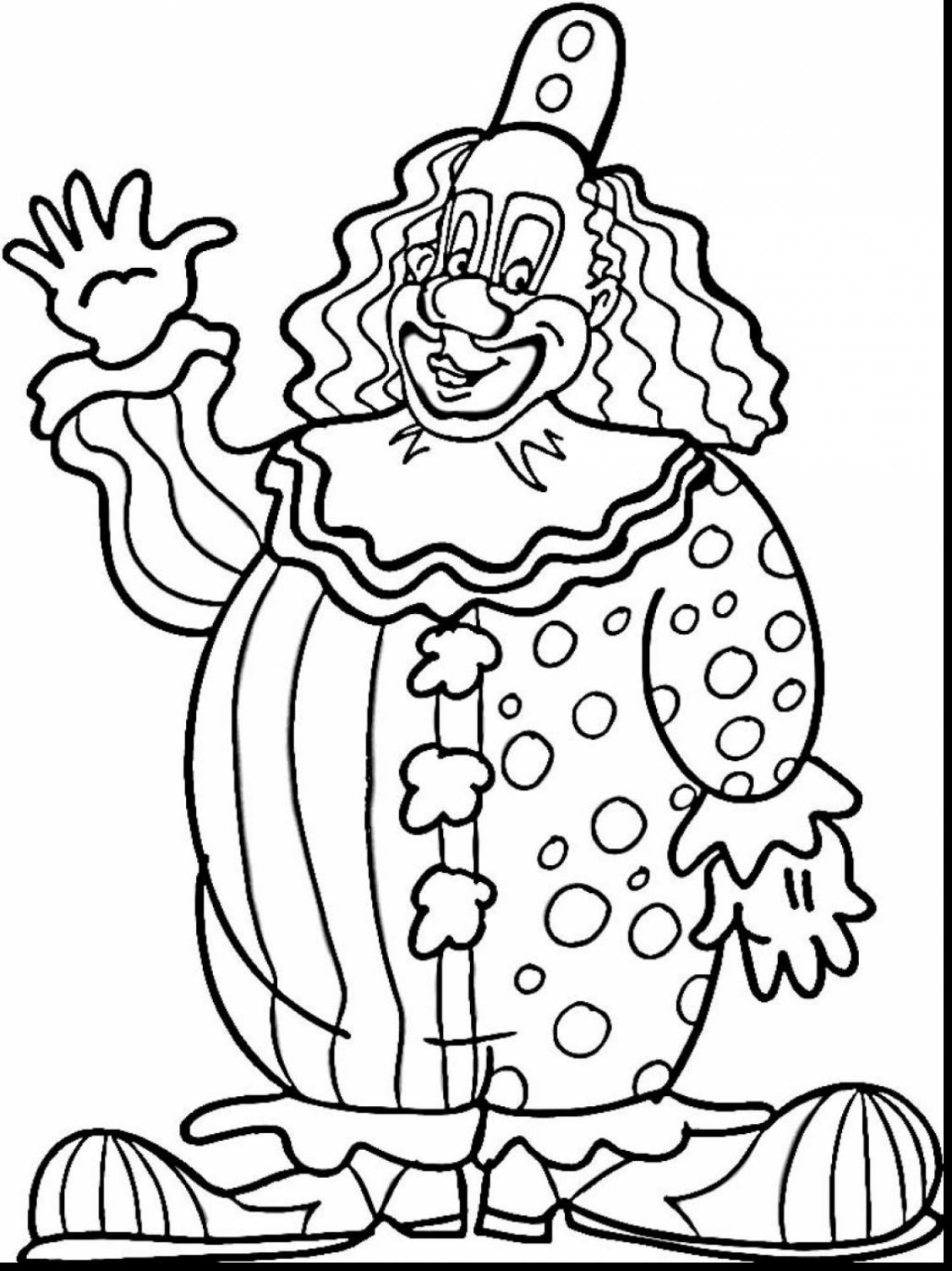 1126x1503 The Circus Is In Town Coloring Page