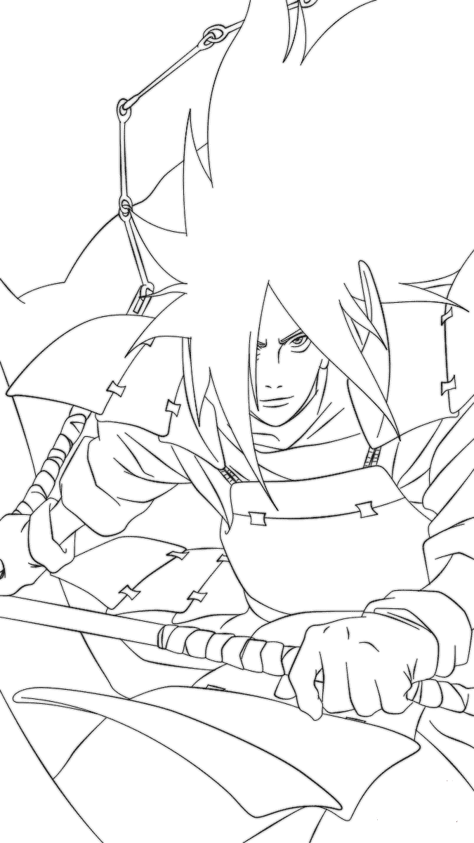 675x1200 Free Printable Naruto Coloring Pages