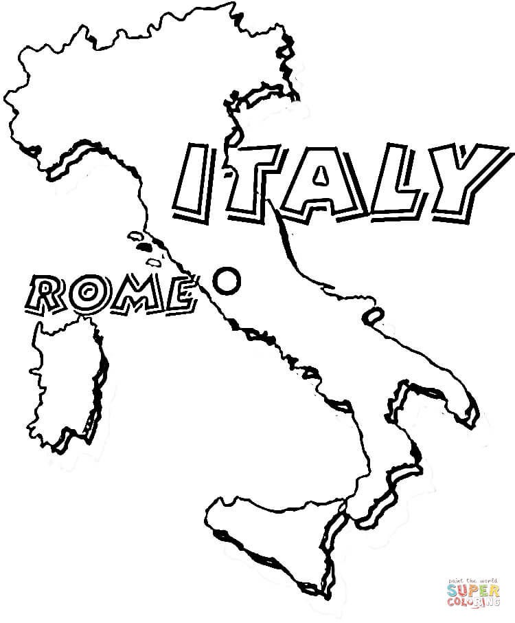 750x906 Top Italy Coloring Pages