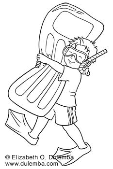 233x350 Coloring Page Tuesday