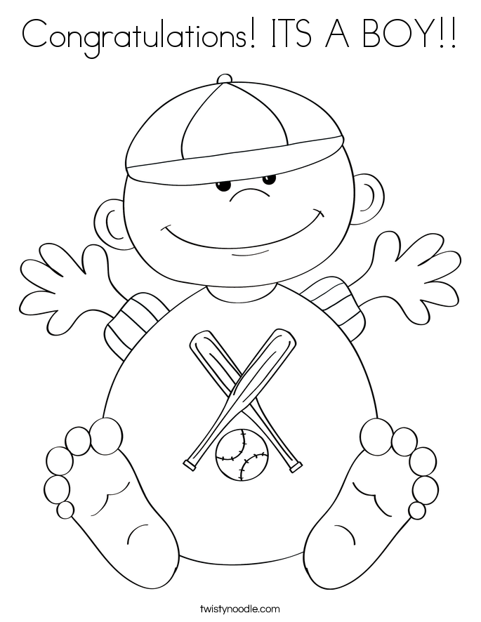 685x886 Baby Boy Coloring Pages