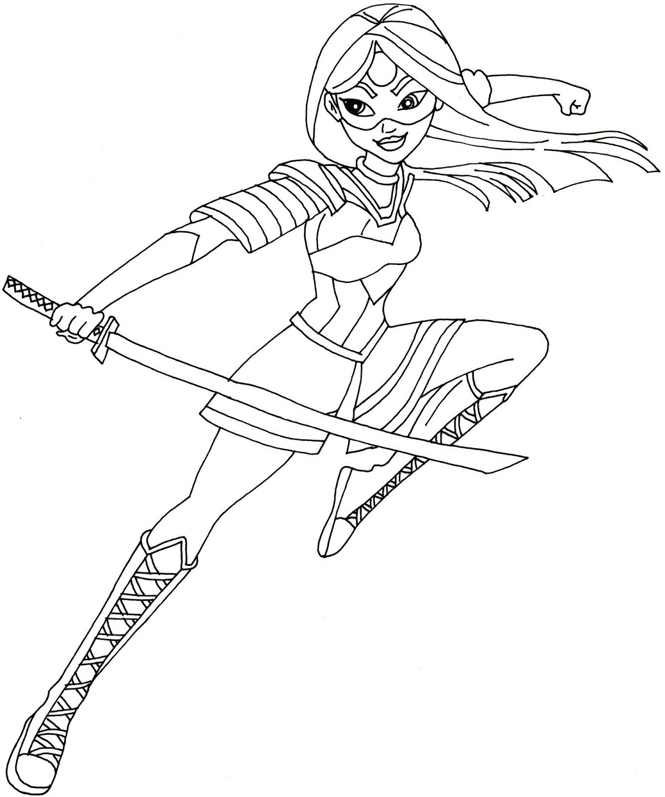 1335x1600 Dc Superhero Girls Coloring Pages