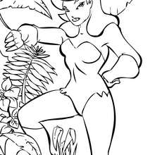 220x220 Poison Ivy Coloring Pages