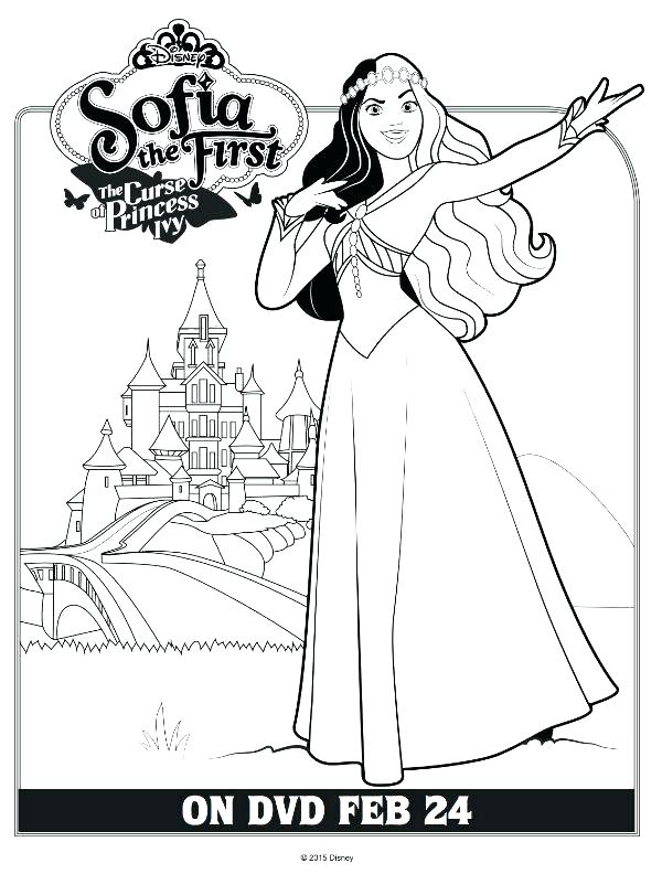 600x792 Sofia Printable Coloring Pages Printable Coloring Pages The First