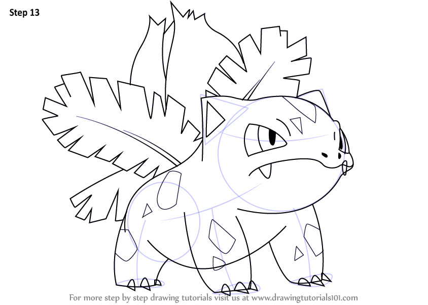 844x601 New Pokemon Coloring Pages Ivysaur
