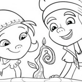 268x268 Coloring Pages From Disney Junior Archives