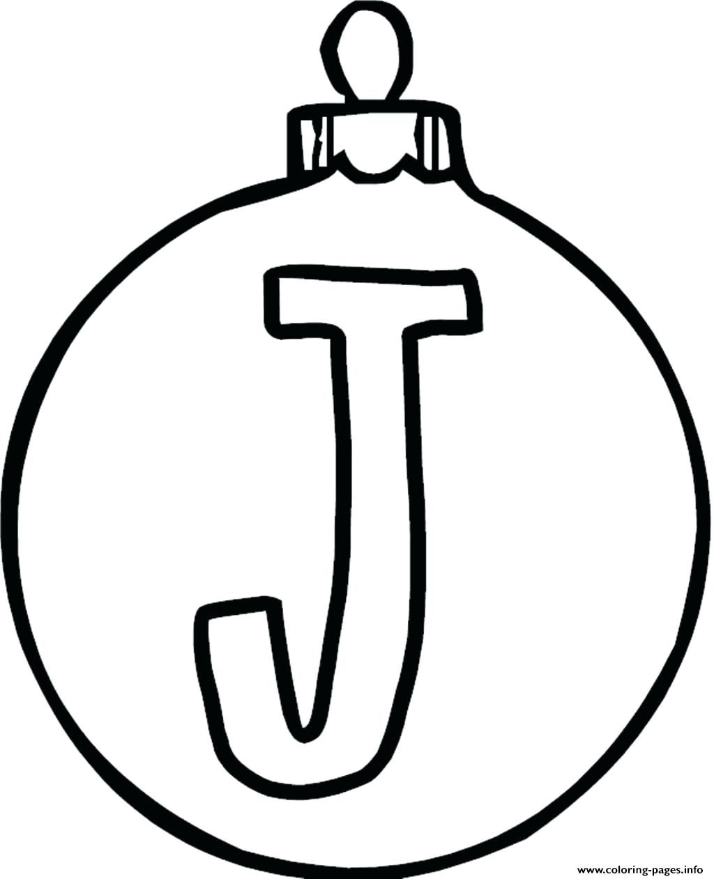 1024x1261 Coloring Page Letter J Coloring Pages Ornament Alphabet Sheets