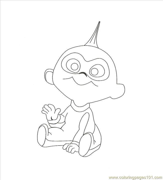650x720 Jack Coloring Page
