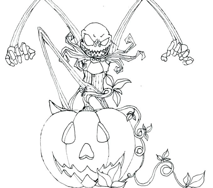 678x600 Jack Skellington Coloring Page Plus Jack Coloring Pages With Free