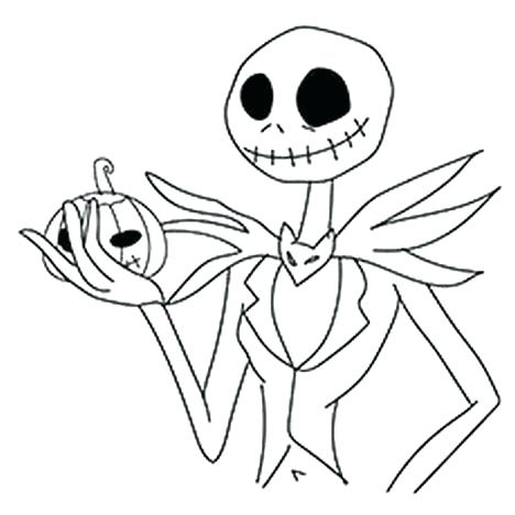 468x468 Jack The Pumpkin King Coloring Pages Jack Coloring Pages Nightmare
