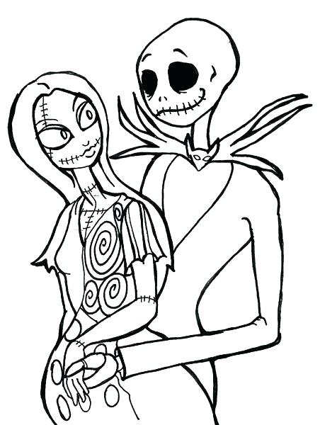 452x600 Jack The Pumpkin King Coloring Pages Nightmare Before Characters