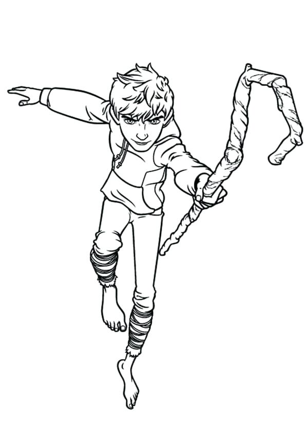 600x840 Coloring Jack Frost Coloring Pages Sandman From Rise