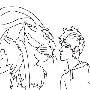 300x300 Jack Frost Facing E Aster Bunny In Rise Of The Guardians Coloring