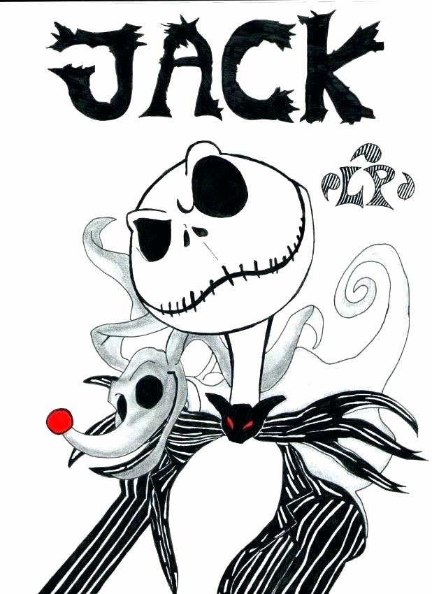 618x850 Jack And Sally Coloring Pages Stock Jack The Pumpkin King Coloring