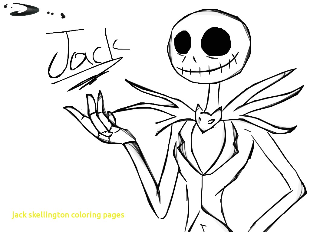 1024x768 Jack Skellington Coloring Pages With Jack The Pumpkin King
