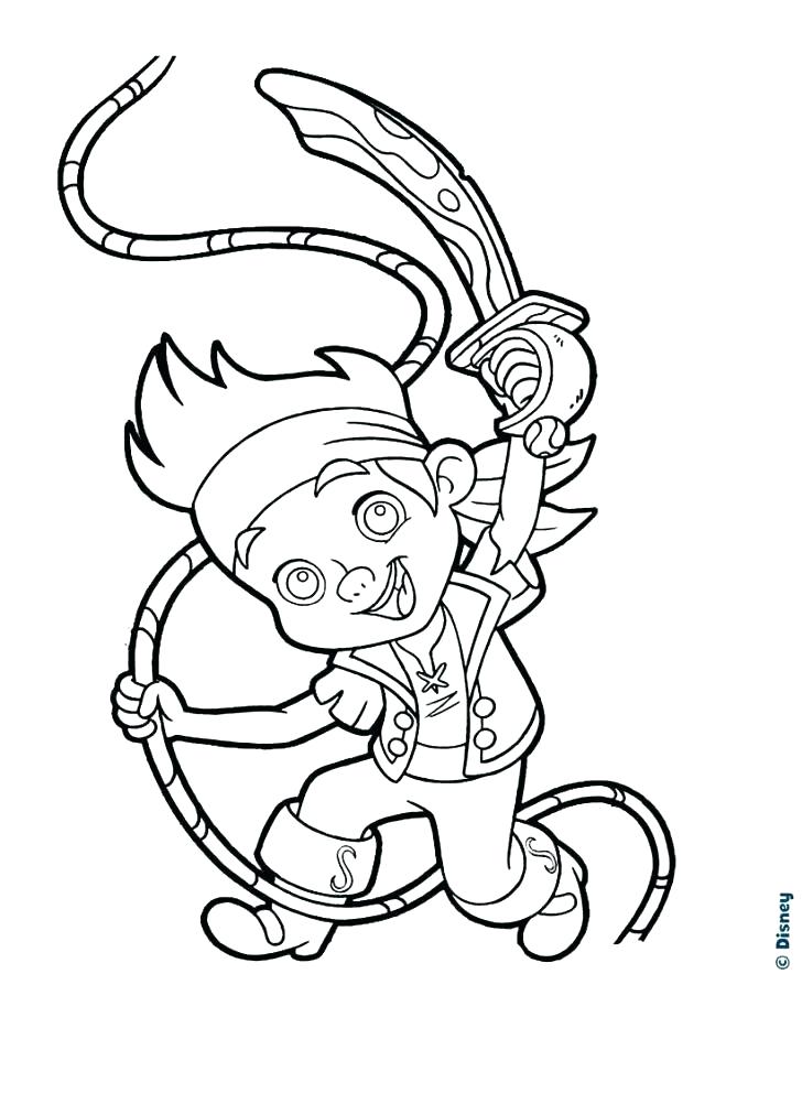 728x992 Jack Coloring Pages Coloring Page Of The Pirate Com Captain Jack