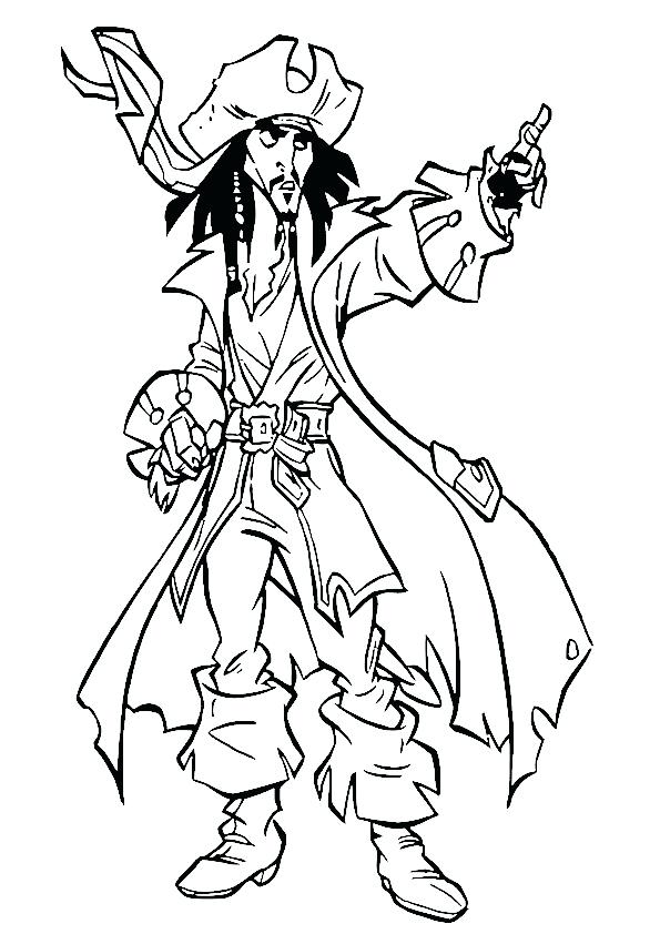 595x842 Top Amazing Pirates Coloring Sheets Kids Plus The Printable Pirate