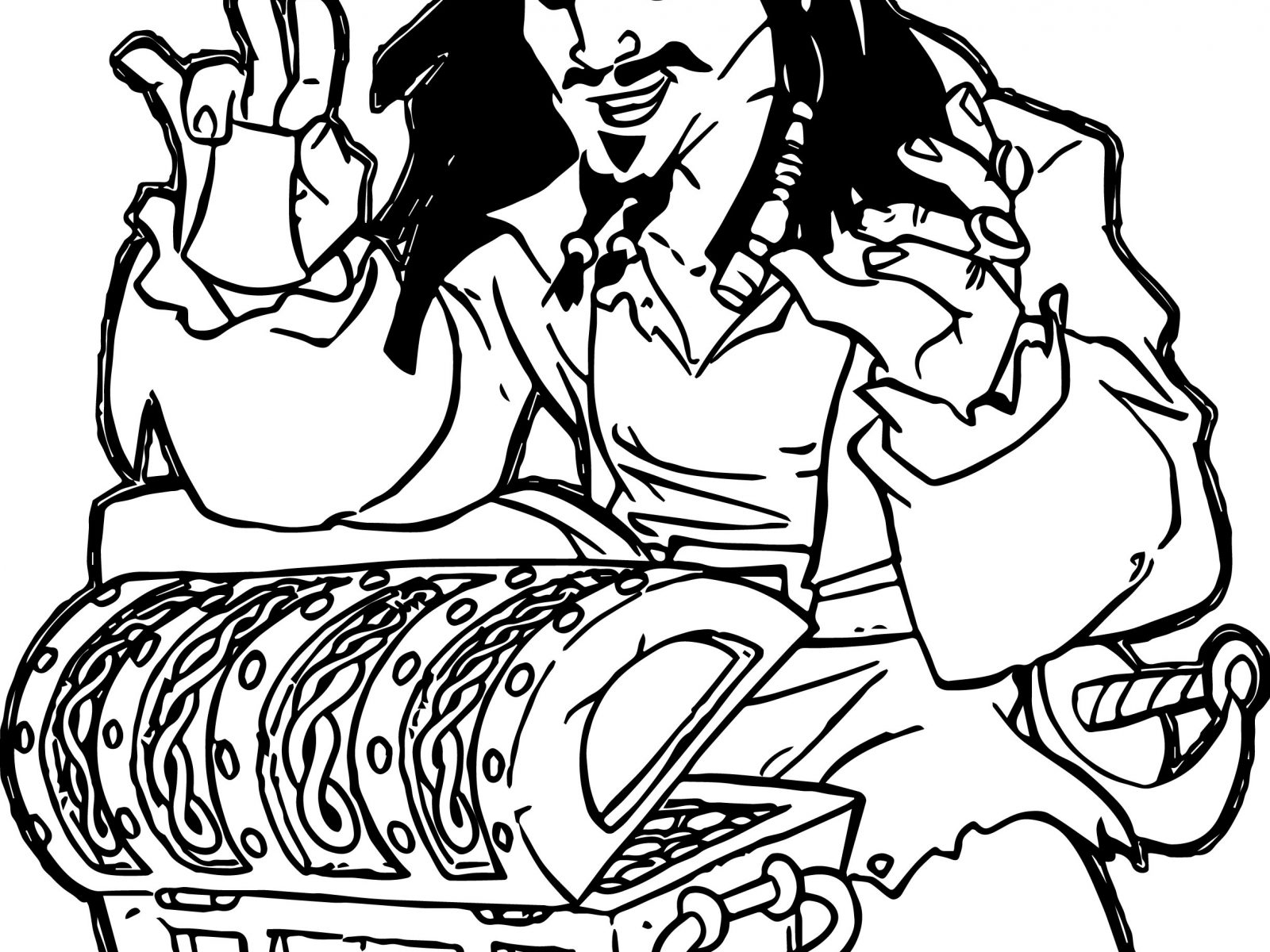 1600x1200 Top National Treasure Colorings Free Pirates Of The Caribbean